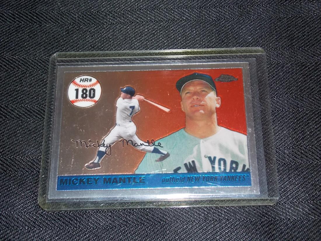 2006 Topps Chrome Mickey Mantle (1 of 1)