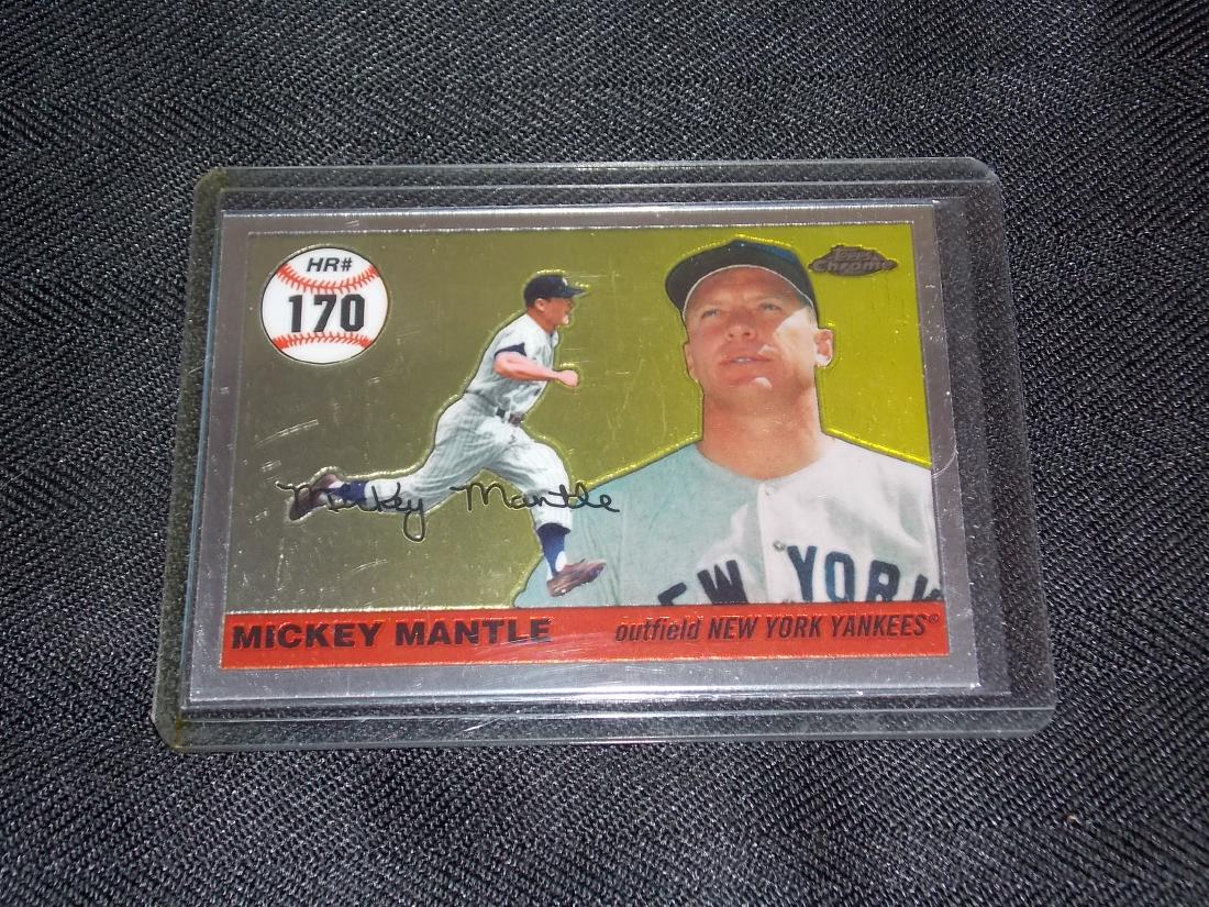 2006 Topps Chrome Mickey Mantle (1 of 1)