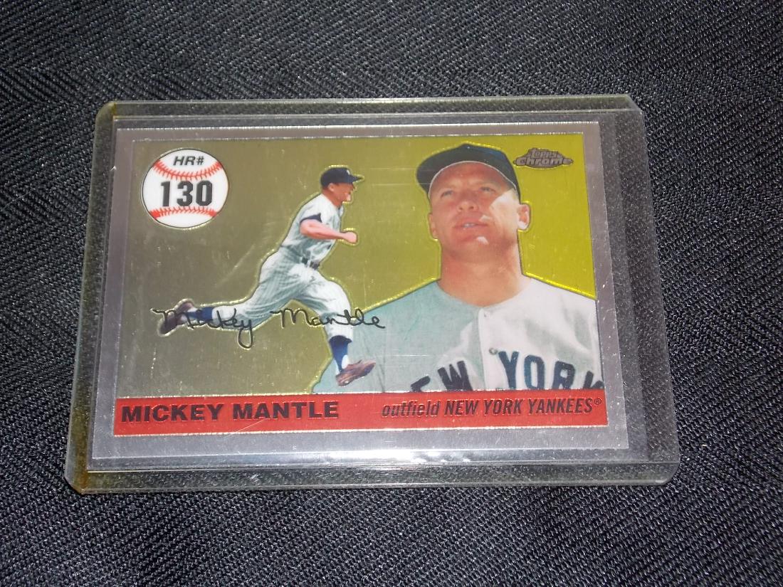 2006 Topps Chrome Mickey Mantle (1 of 1)