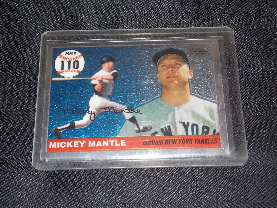 2006 Topps Chrome Mickey Mantle (1 of 1)