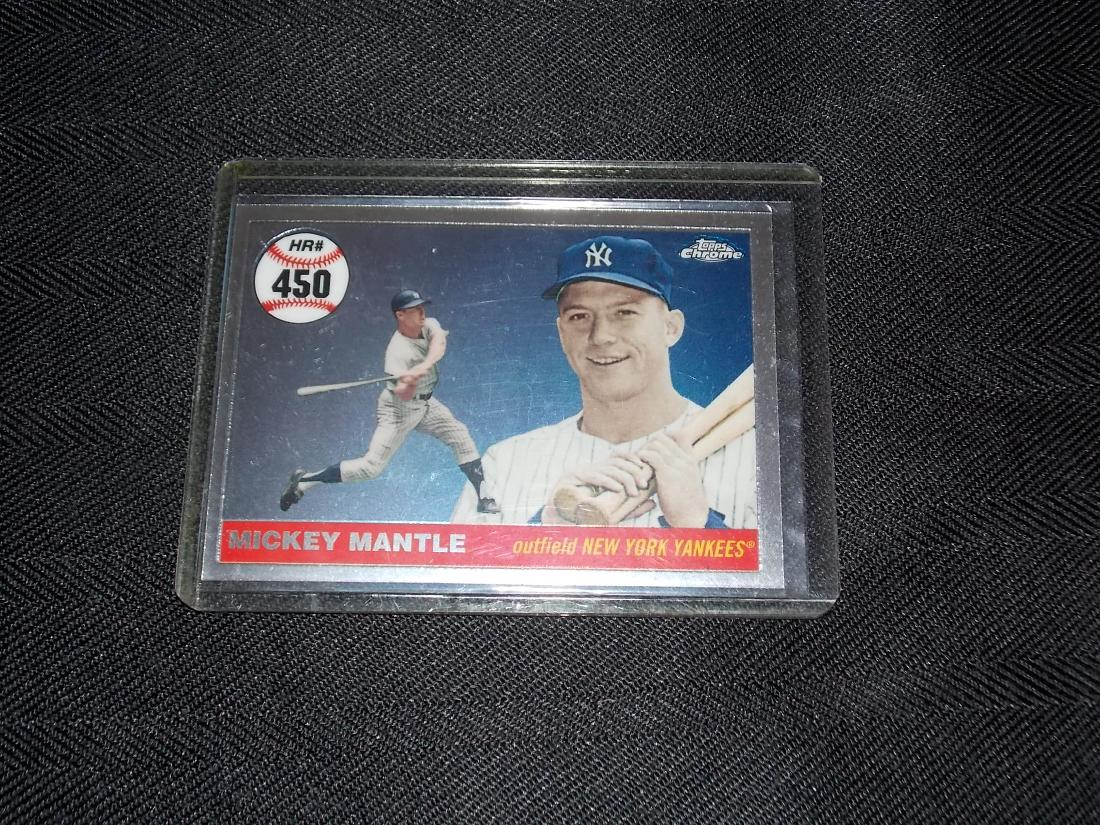 2006 Topps Chrome Mickey Mantle (1 of 1)