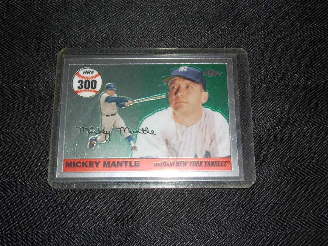2006 Topps Chrome Mickey Mantle (1 of 1)