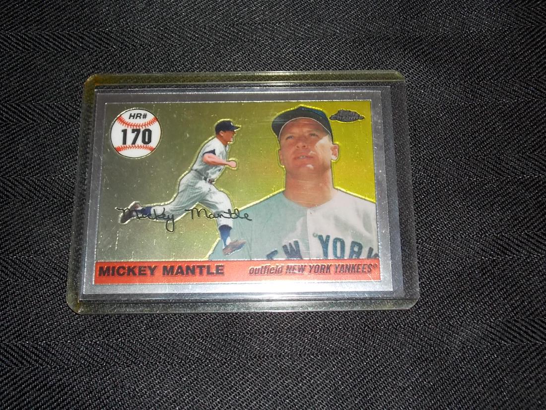 2006 Topps Chrome Mickey Mantle (1 of 1)