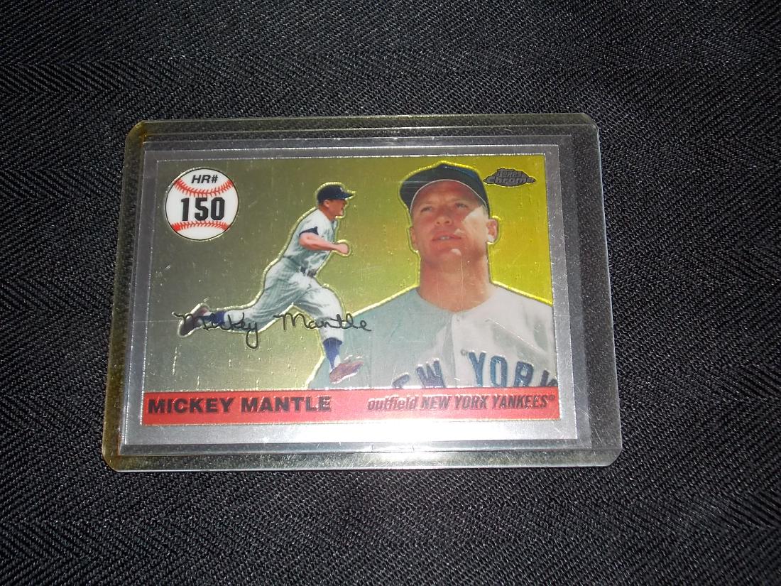 2006 Topps Chrome Mickey Mantle (1 of 1)