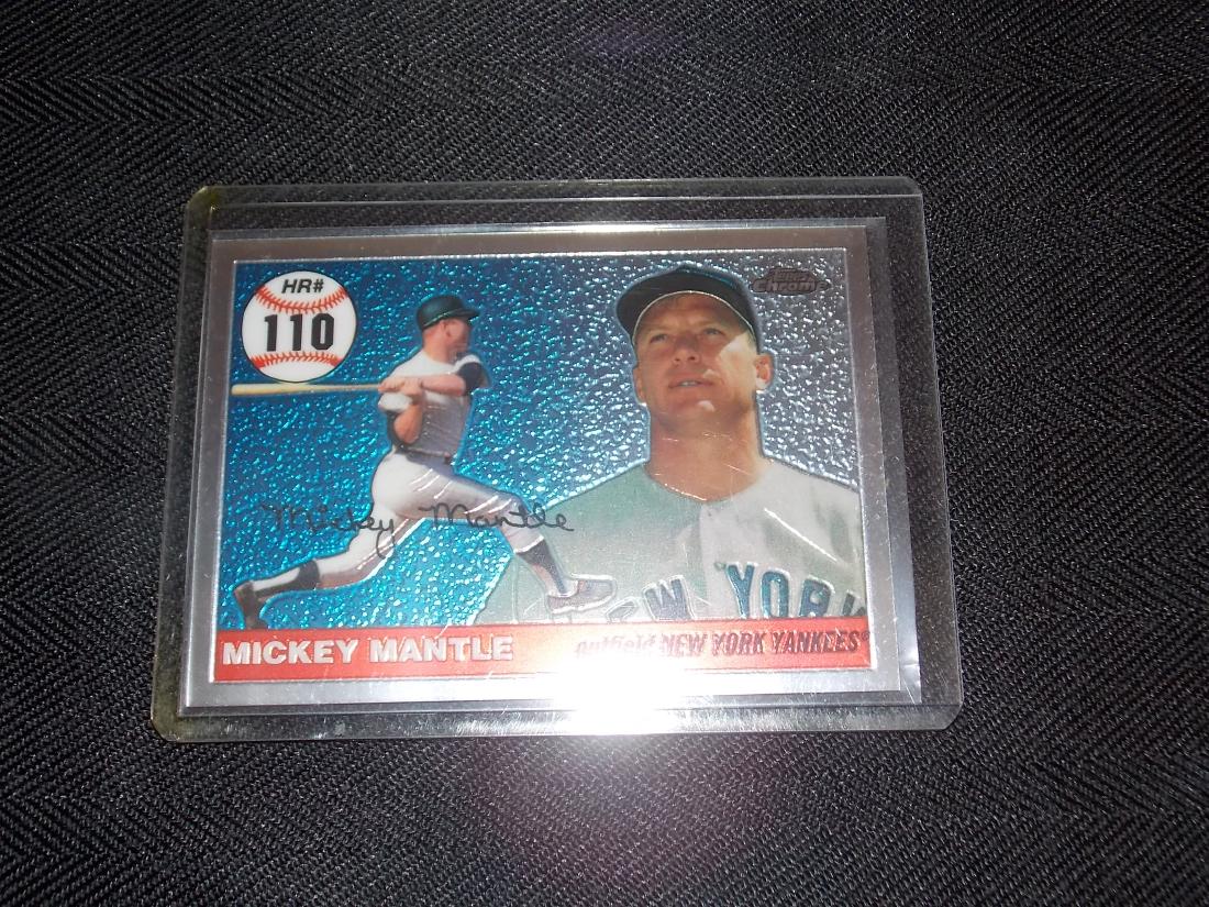 2006 Topps Chrome Mickey Mantle (1 of 1)