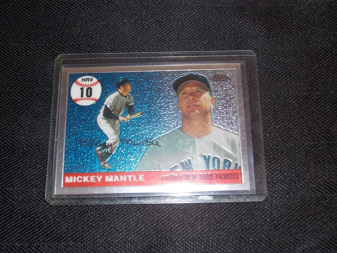 2006 Topps Chrome Mickey Mantle (1 of 1)