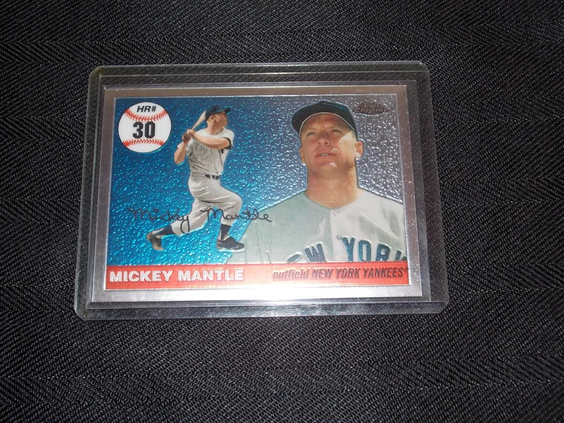 2006 Topps Chrome Mickey Mantle (1 of 1)