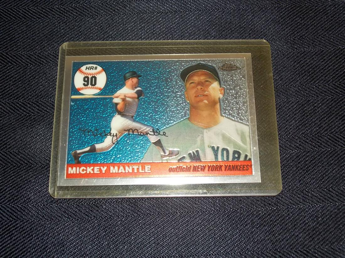 2006 Topps Chrome Mickey Mantle (1 of 1)