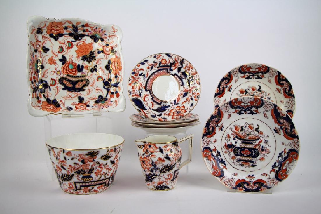 LOT OF 19TH CENTURY IMARI SYTLE PORCELAIN (1 of 3)