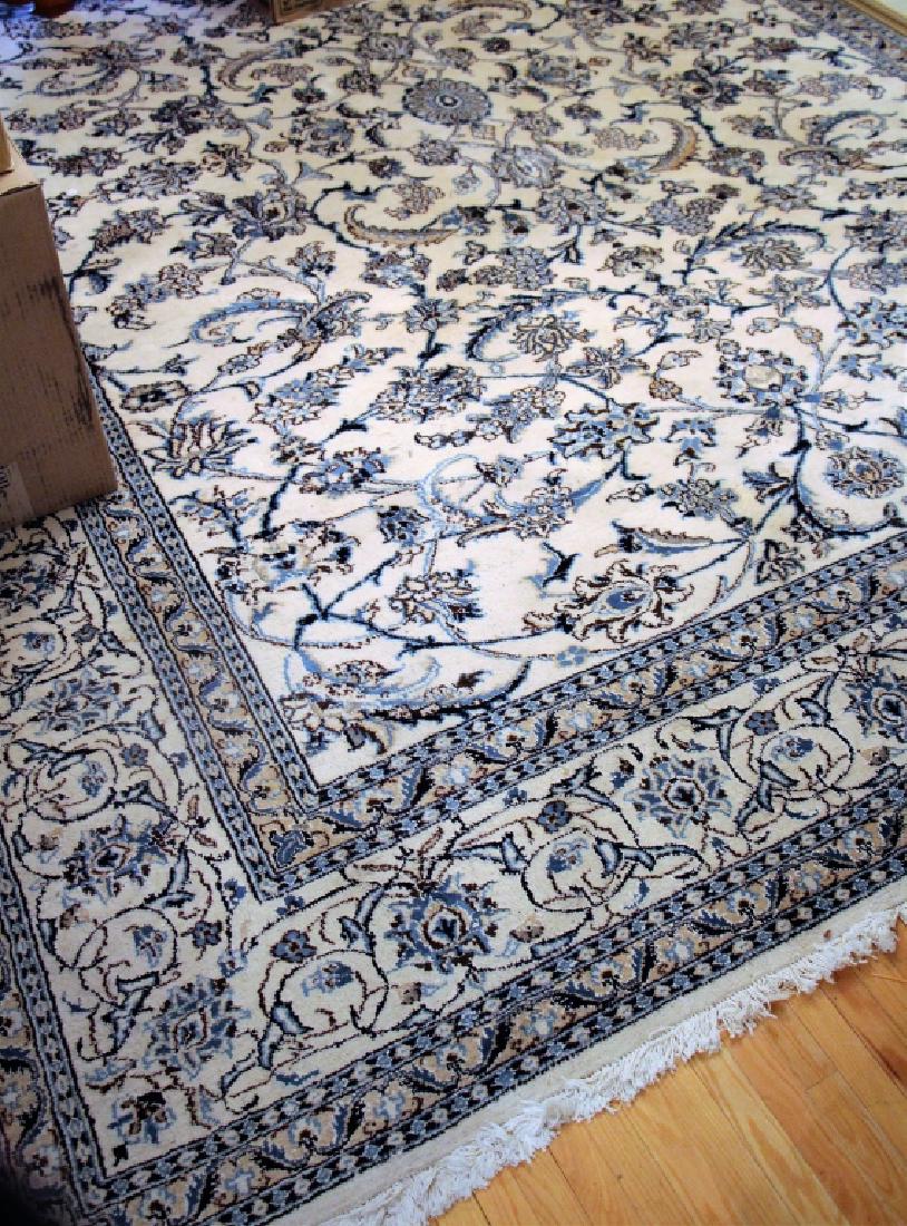 IRANIAN YAZD HAND WOVEN AREA RUG (1 of 5)