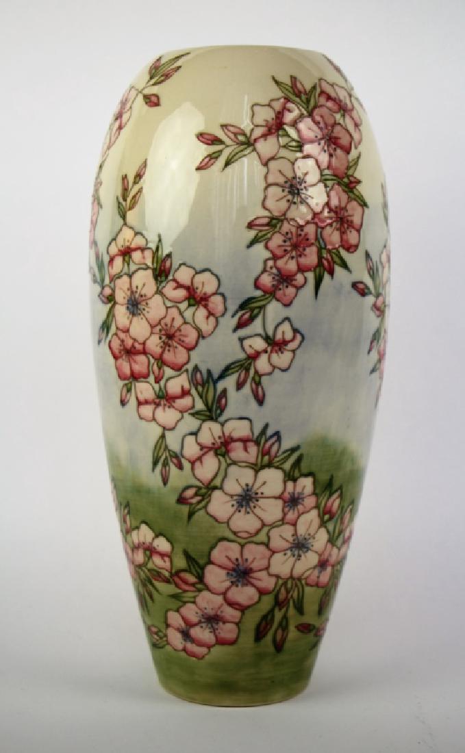 LARGE MOORCROFT "SPRING BLOSSOMS VASE" (1 of 2)