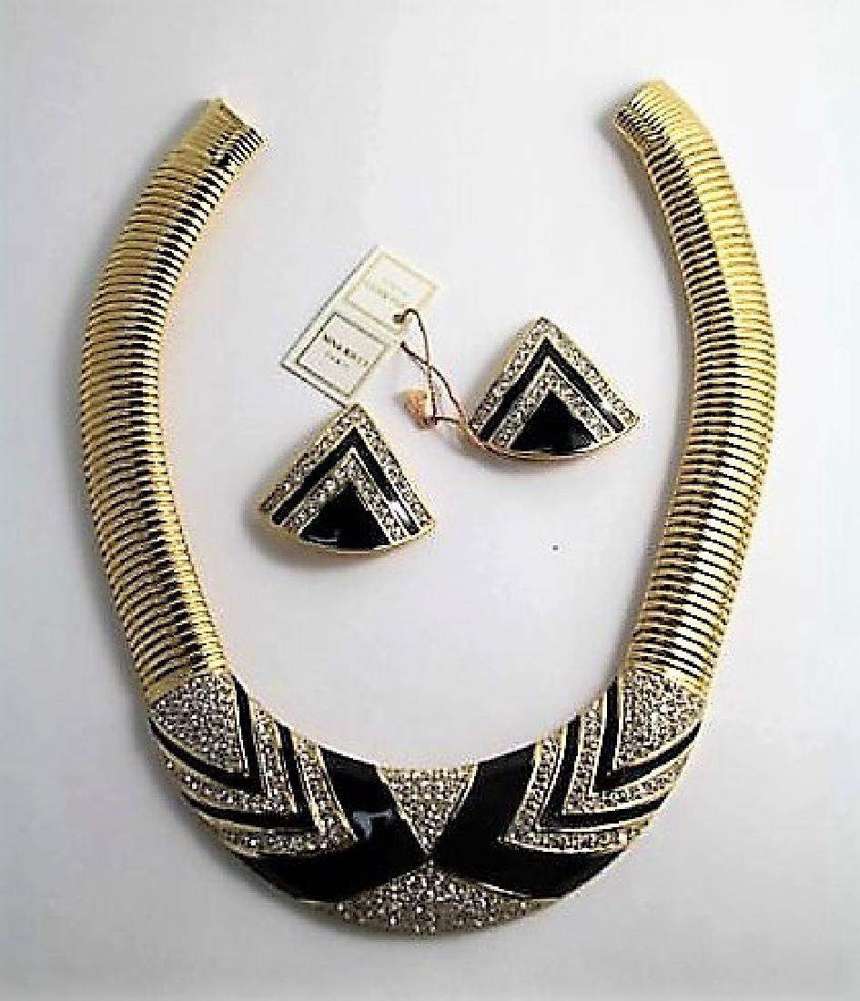 NINA RICCI NECKLACE AND EARRINGS (1 of 4)