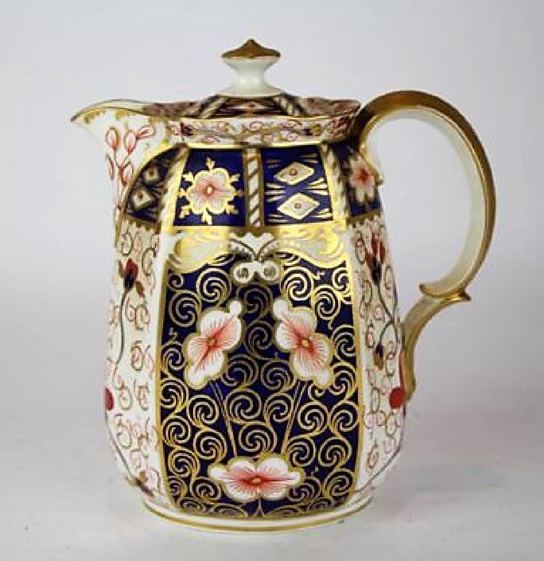 ROYAL CROWN DERBY IMARI PATTERN TEA POT (1 of 4)