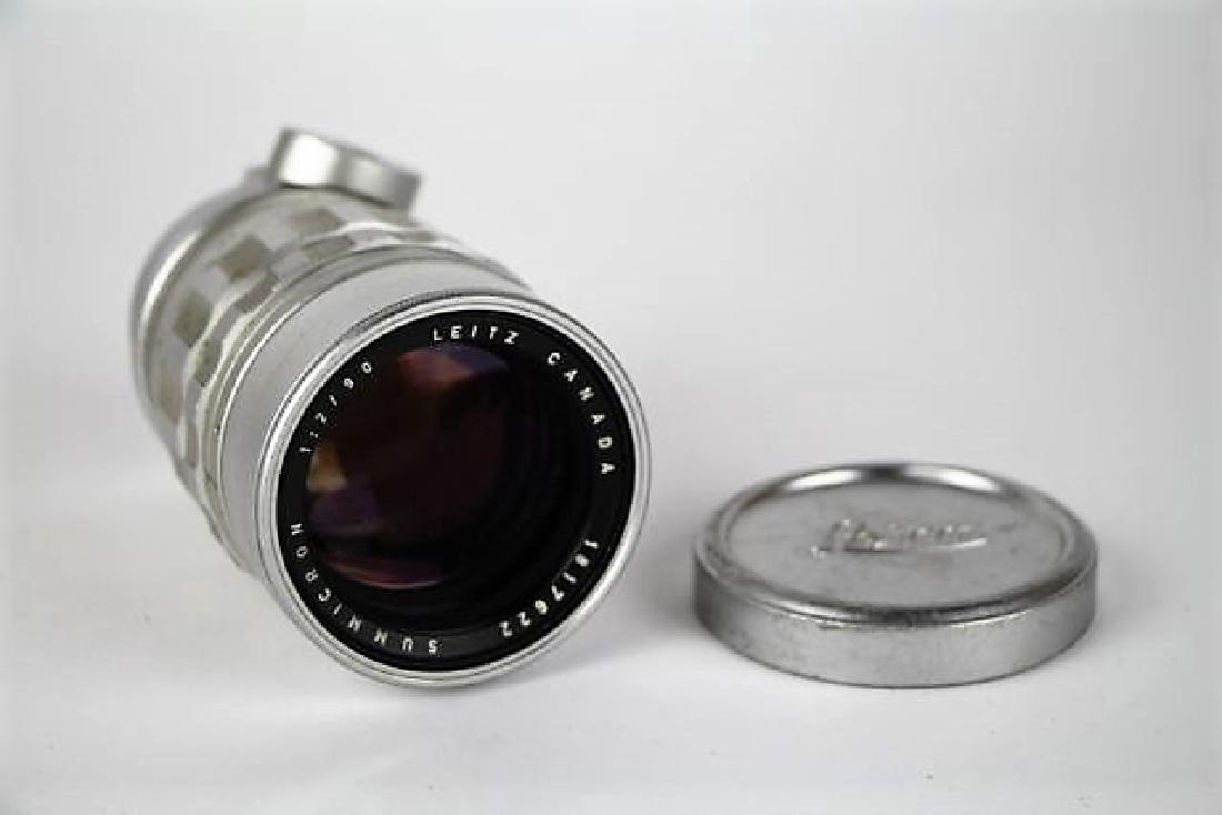 LEICA LEITZ CANADA  SUMMARON 1:2/90MM CAMERA LENS (1 of 8)