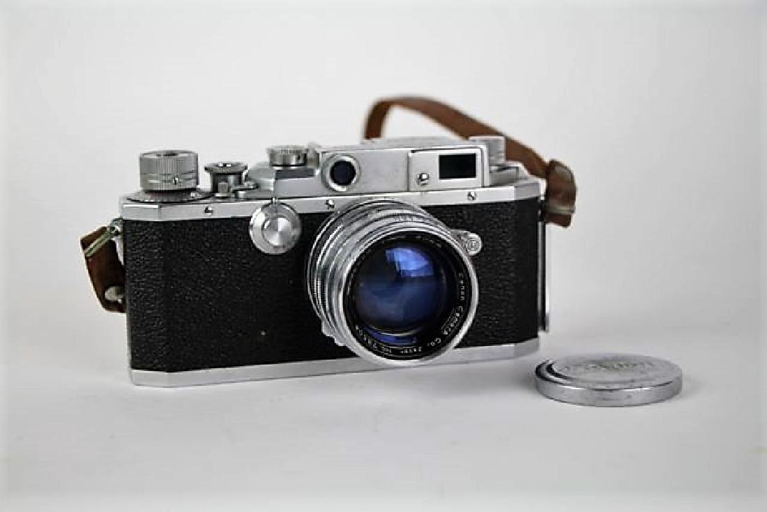 VINTAGE CANON 35 MM CAMERA WITH LENS (1 of 4)