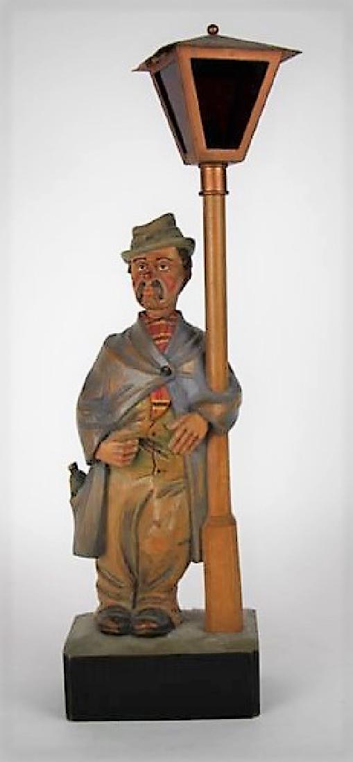WOOD FOLK ART AUTOMATON CARVING (1 of 7)