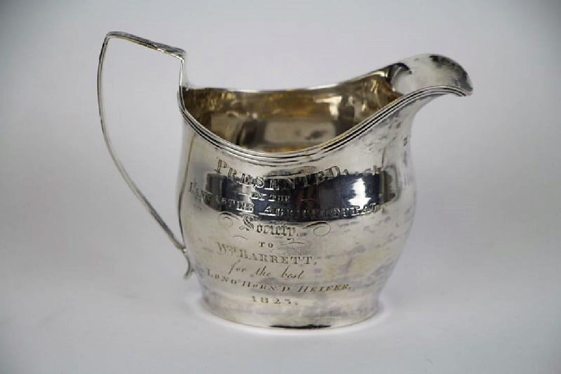 GEORGIAN SILVER CREAM JUG (1 of 5)