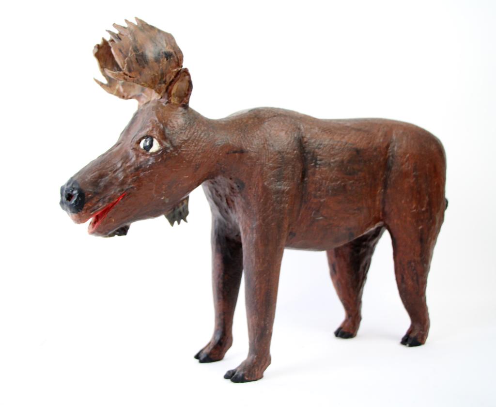 LARGE FOLK ART CARVING (1 of 8)