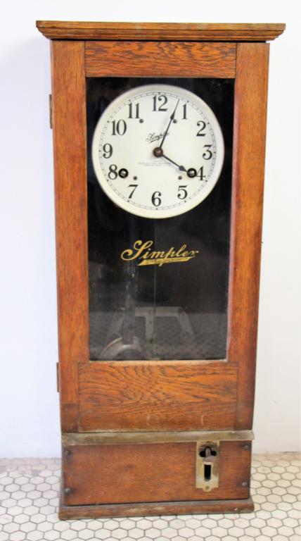 SIMPLEX PUNCH CLOCK (1 of 9)