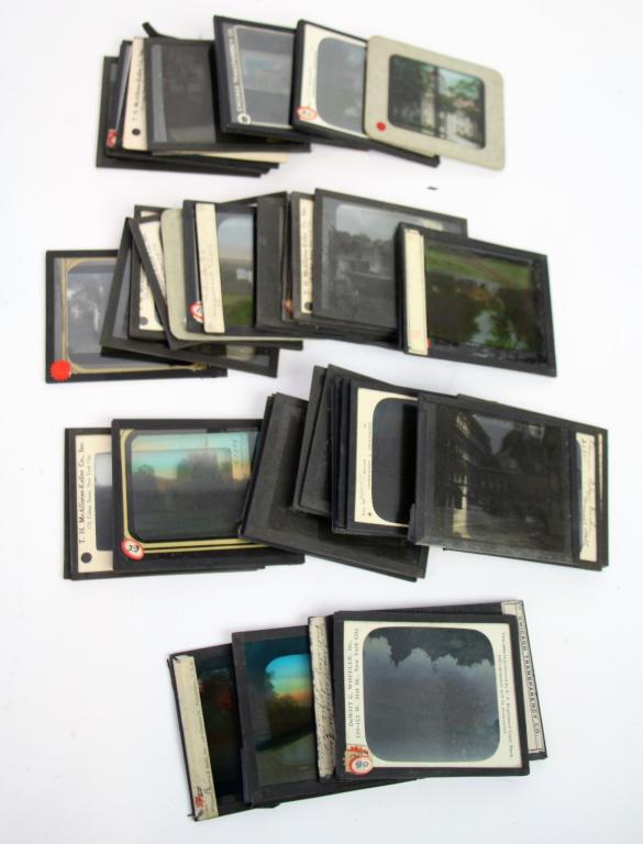 LARGE LOT OF GLASS SLIDES (1 of 6)