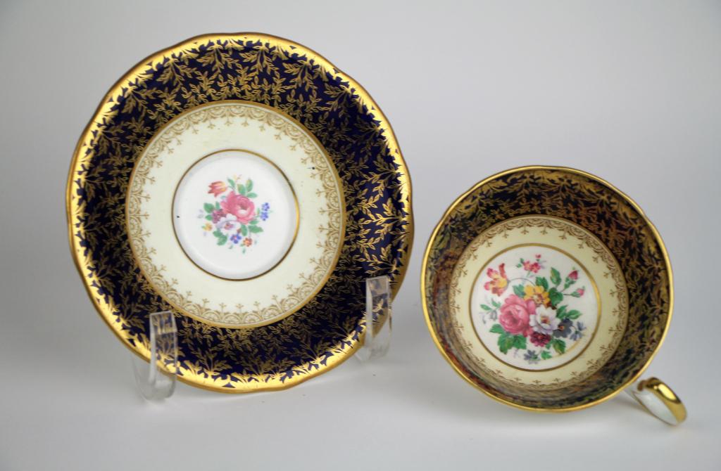 AYNSLEY CUP AND SAUCER (1 of 9)