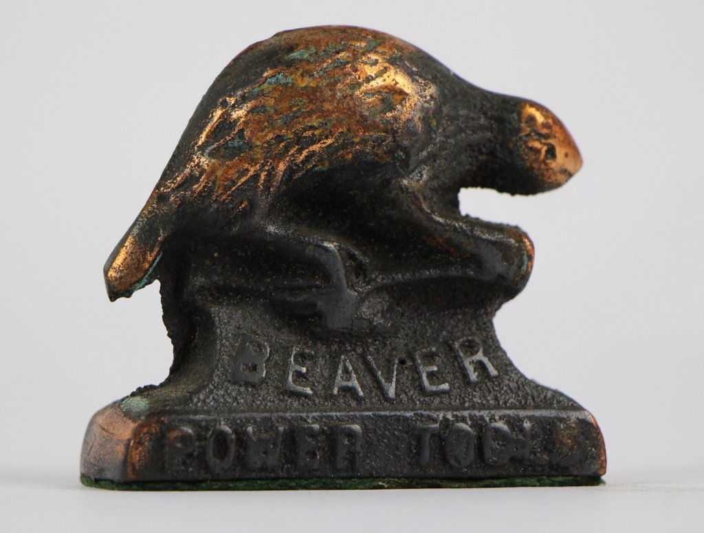 BEAVER POWER TOOLS ADVERTISING PAPER WEIGHT (1 of 3)