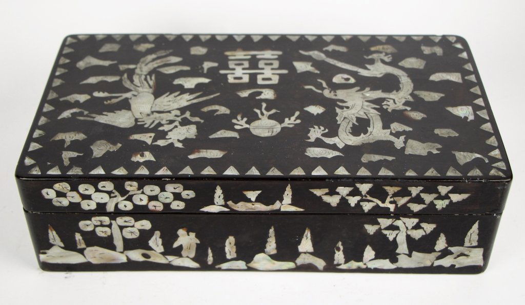 19TH CENTURY JAPANESE LACQUERED BOX (1 of 5)