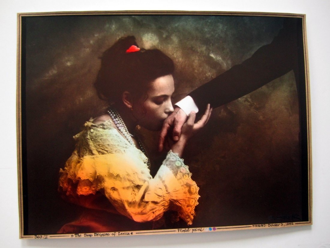Jan Saudek The Deep Devotion Of Lenka #363 (1992)