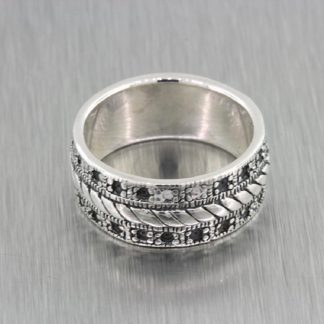 Ladies Vintage Retro Estate Ladies 925 Silver Rope (1 of 1)