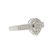 Ladies Gorgeous 10K White Gold Round Diamond Cocktail - 3