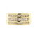 Vintage Classic Estate 14K Yellow Gold Men's Diamond