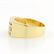 Vintage Classic Estate 14K Yellow Gold Men's Diamond - 4