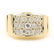Vintage Classic Estate 14K Yellow Gold Men's Diamond - 2