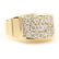 Vintage Classic Estate 14K Yellow Gold Men's Diamond - 3