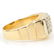 Vintage Classic Estate 14K Yellow Gold Men's Diamond - 4