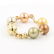 Vintage Estate Ladies 14K White Yellow Rose Gold - 2