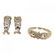 Charming Classic Estate 18K White Gold Diamond Ladies