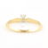 Vintage Estate 14K Yellow Gold Classic Diamond 0.10CTW - 5