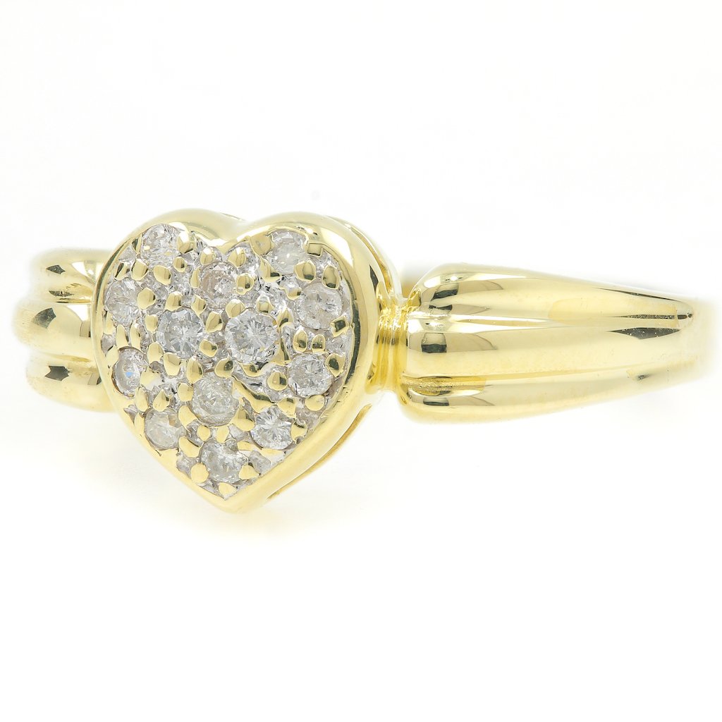 Estate Ladies 14K Yellow Gold Diamond Charming (1 of 5)