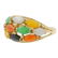 Vintage Estate 14K Yellow Gold Fancy Multi Color Jade