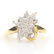 Vintage Classic Estate 14K Yellow Gold Ladies Diamond - 2