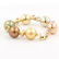 Vintage Estate Ladies 14K White Yellow Rose Gold - 3