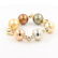 Vintage Estate Ladies 14K White Yellow Rose Gold - 4