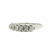Vintage Estate 14K White Gold Diamond 0.60CTW - 2