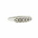 Vintage Estate 14K White Gold Diamond 0.60CTW - 3