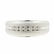 Estate Men's 10K White Gold Diamond 0.21CTW Wedding