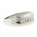 Estate Men's 10K White Gold Diamond 0.21CTW Wedding - 4