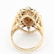 Fine Vintage Estate 14K Yellow Gold Diamond Blue - 5