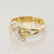 Charming Ladies Vintage 14K Yellow Gold Diamond 0.24CTW - 5