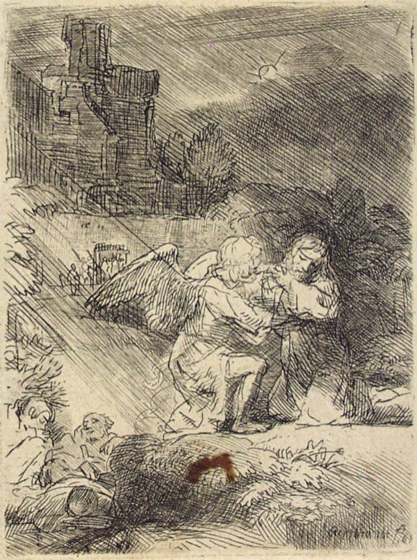 REMBRANDT (Dutch) Etching